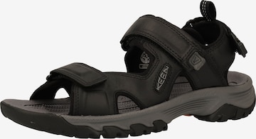 KEEN Sandalen 'Targhee III' in Grijs: voorkant