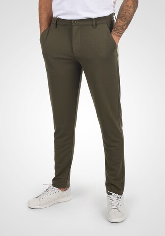 !Solid Slim fit Pants 'Olivero' in Green: front