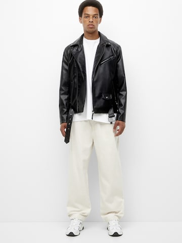 Pull&Bear Between-season jacket in Black