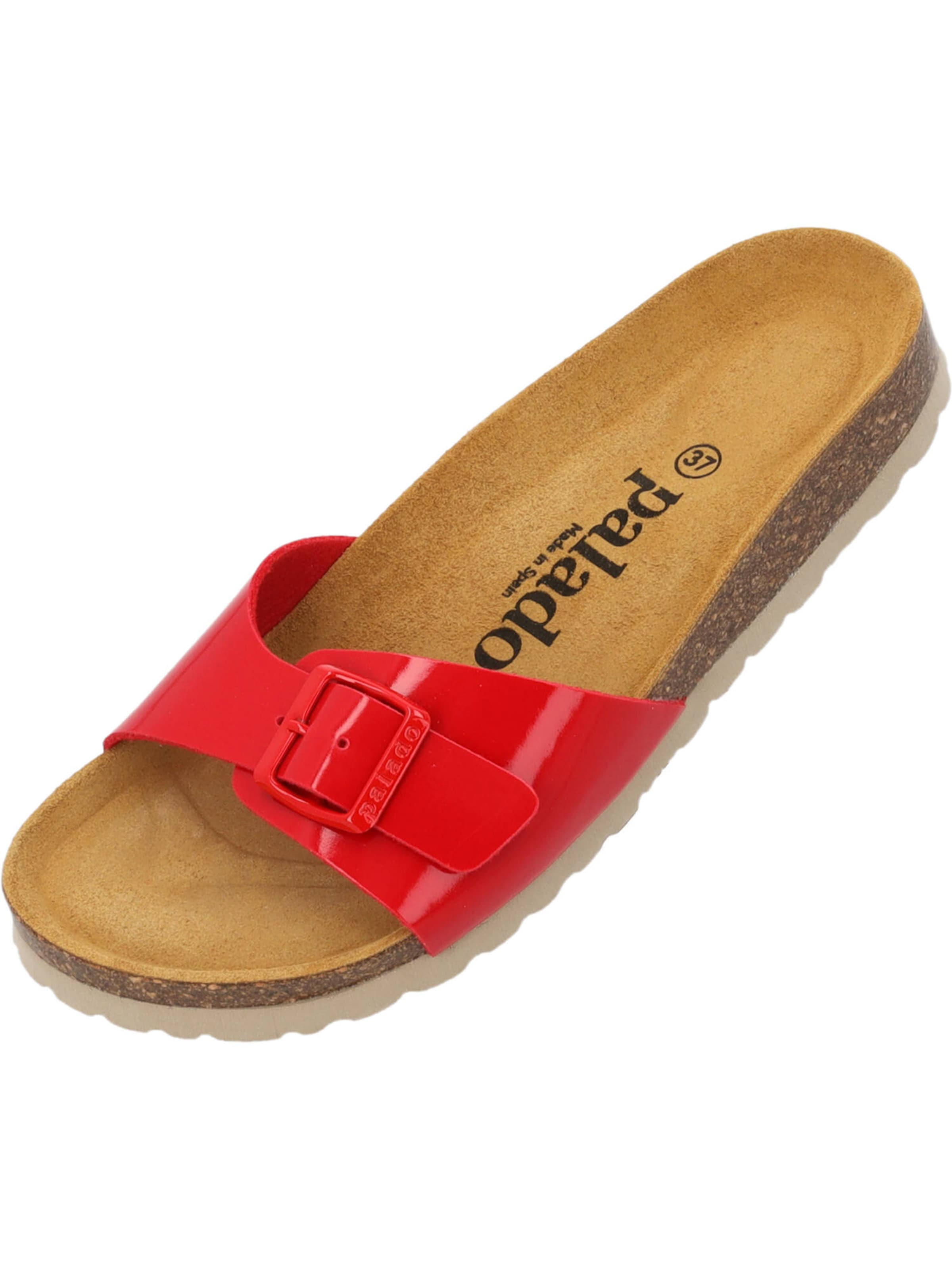 Zoccoletto 'Malta' di Palado in rosso: frontale