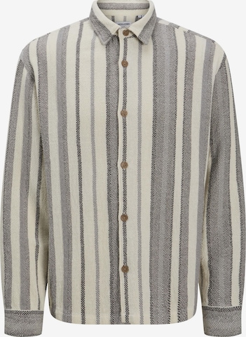 Comfort fit Camicia di JACK & JONES in grigio: frontale
