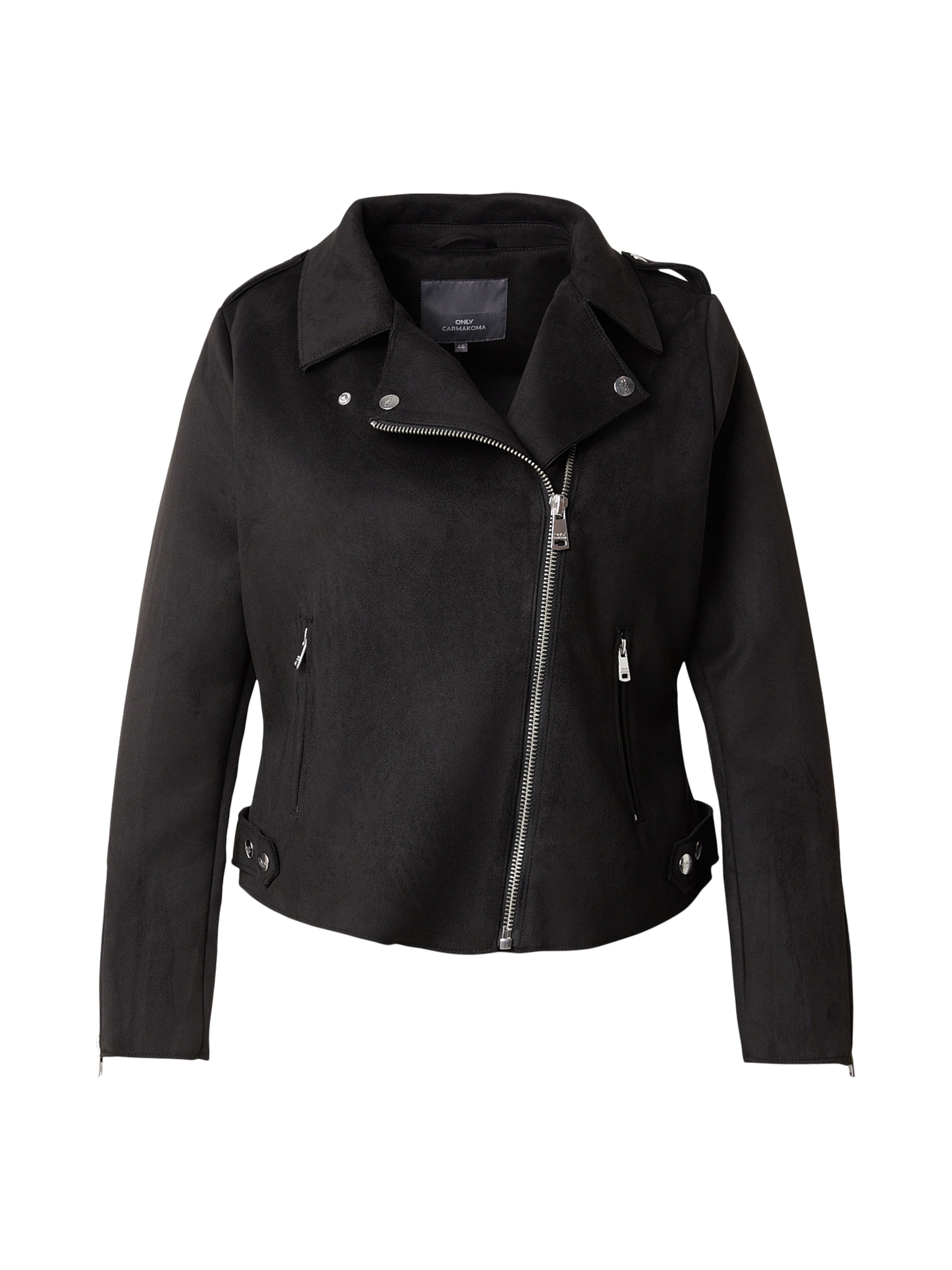 Veste mi-saison 'CARSHERRY' ONLY Carmakoma en noir : devant