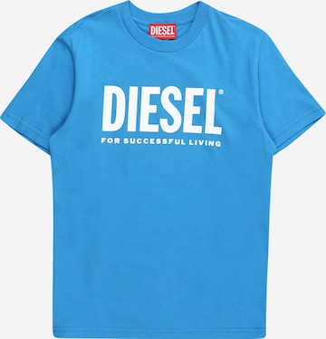 DIESEL Shirt 'LTGIM' in Blue: front