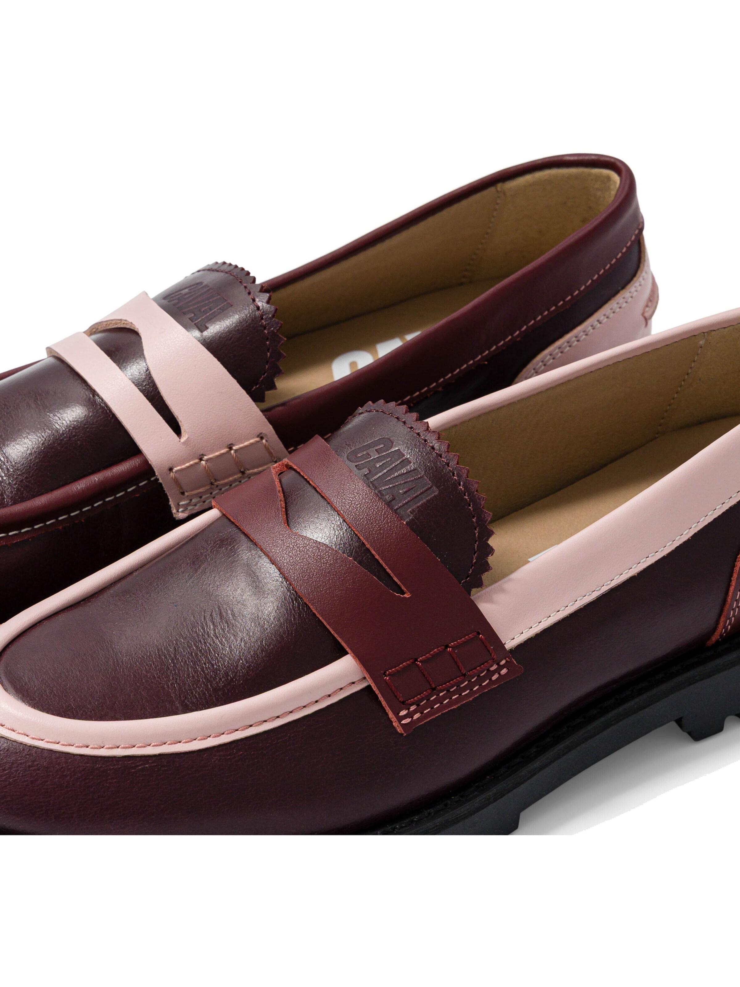 Caval - Mocassins ' TAILOR ' em vermelho
