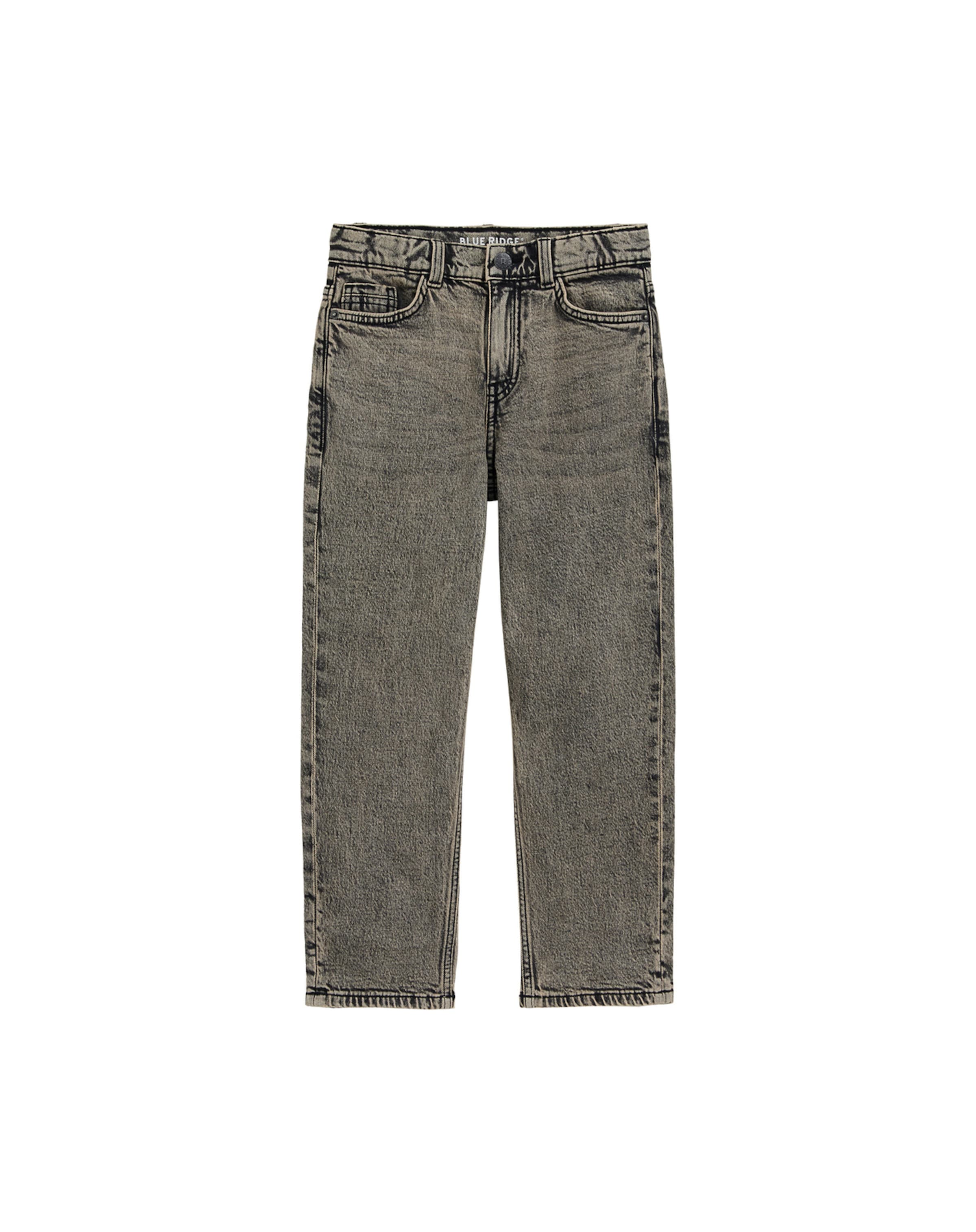 WE Fashion Loosefit Jeans i grå: framsida