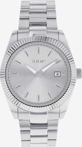 JOOP! Analog Watch in Silver: front