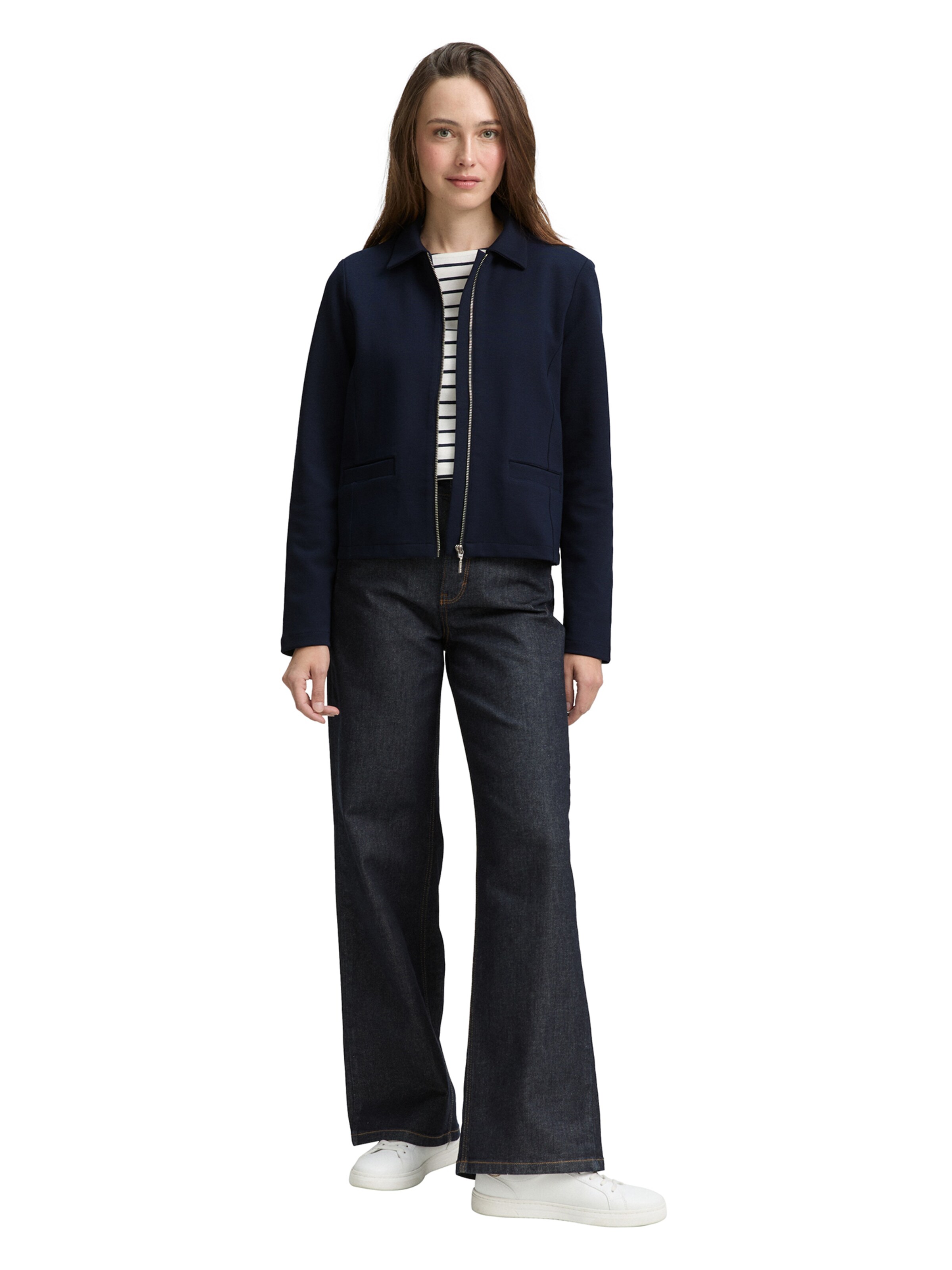 TOM TAILOR Between-season jacket in Blue