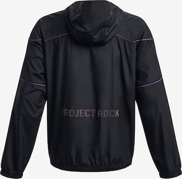 UNDER ARMOUR Training Jacket 'Project Rock' in Black