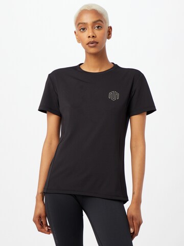 MOROTAI Performance Shirt 'Naka' in Black: front