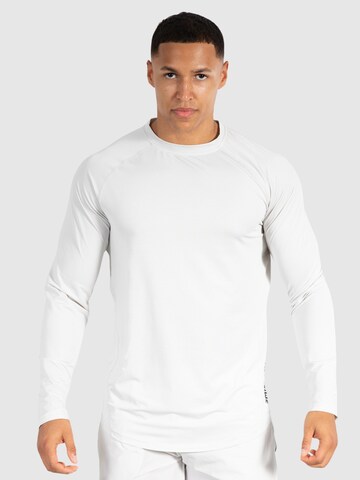 T-Shirt fonctionnel 'Kayden' Smilodox en gris : devant