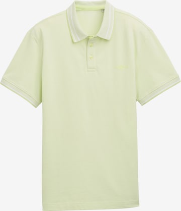 TOM TAILOR Poloshirt in Gelb: Vorderseite