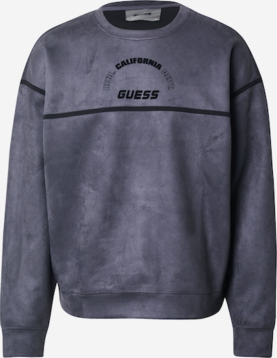 GUESS Collegepaita 'Shiro' värissä tummanharmaa / musta, Tuotenäkymä