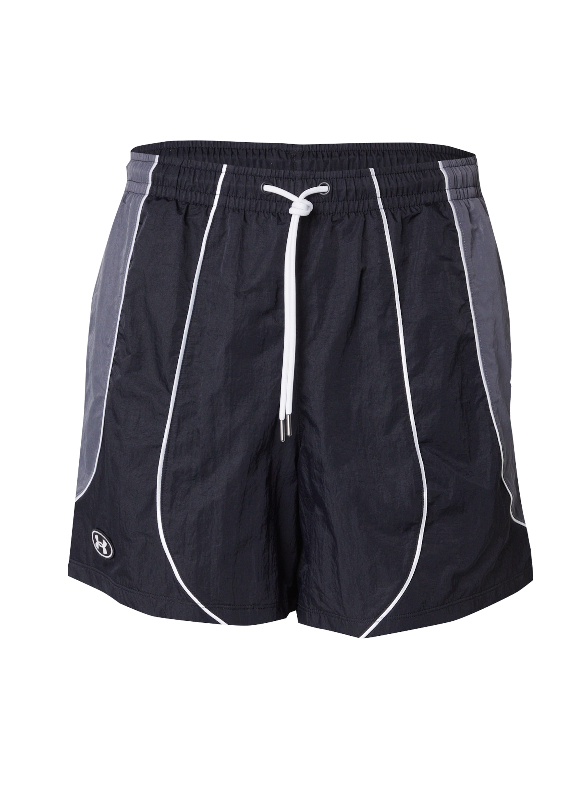 UNDER ARMOUR - regular Pantalón deportivo 'Icon Volley' en negro: frente
