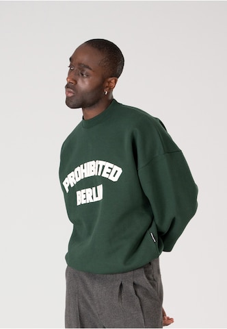 Prohibited - Sudadera 'Berlin' en verde