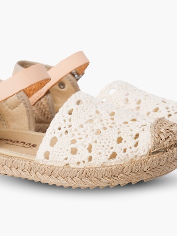 Sandales Pisamonas en beige
