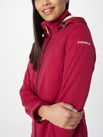 ICEPEAK - Chaqueta de montaña 'BOISE' en rojo