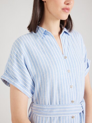 s.Oliver - Vestido camisero en azul