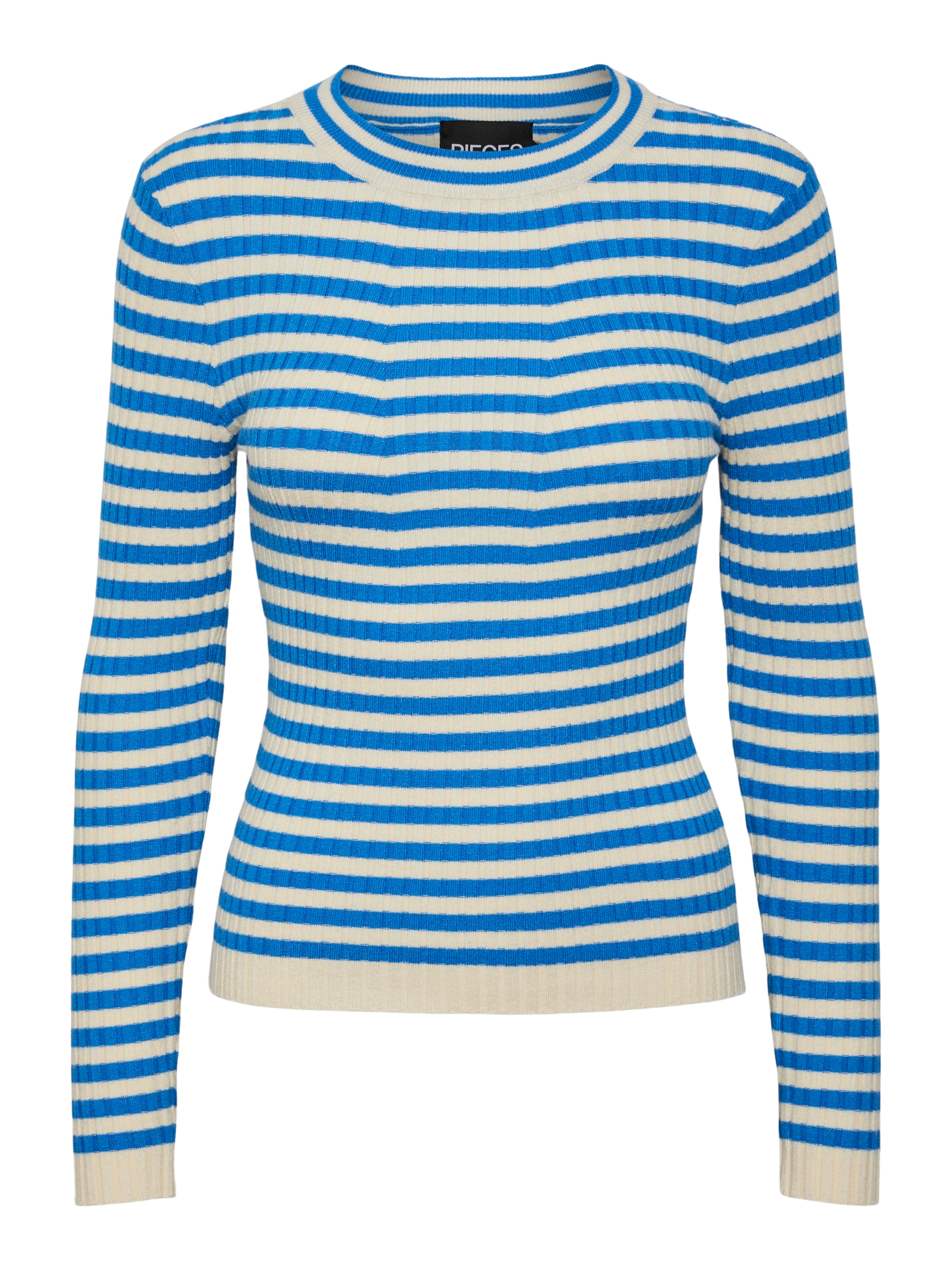 Pullover 'PCCrista' di PIECES in blu: frontale