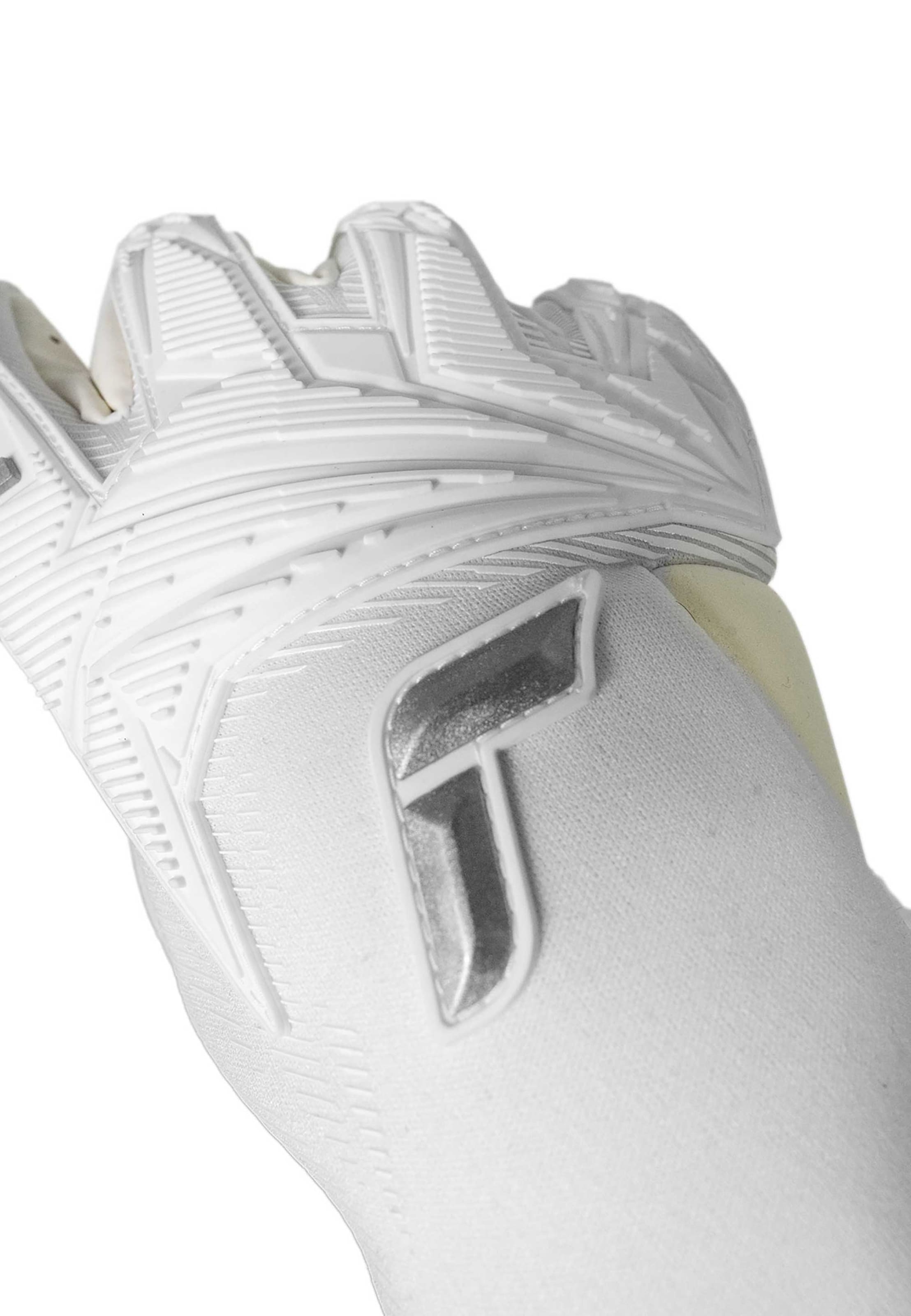 REUSCH Sports gloves 'Attrakt Gold X Strapless' in White