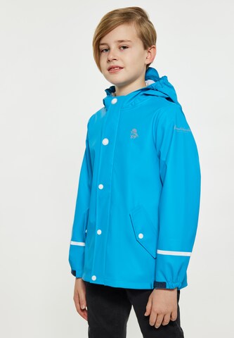 Schmuddelwedda Between-Season Jacket in Blue: front