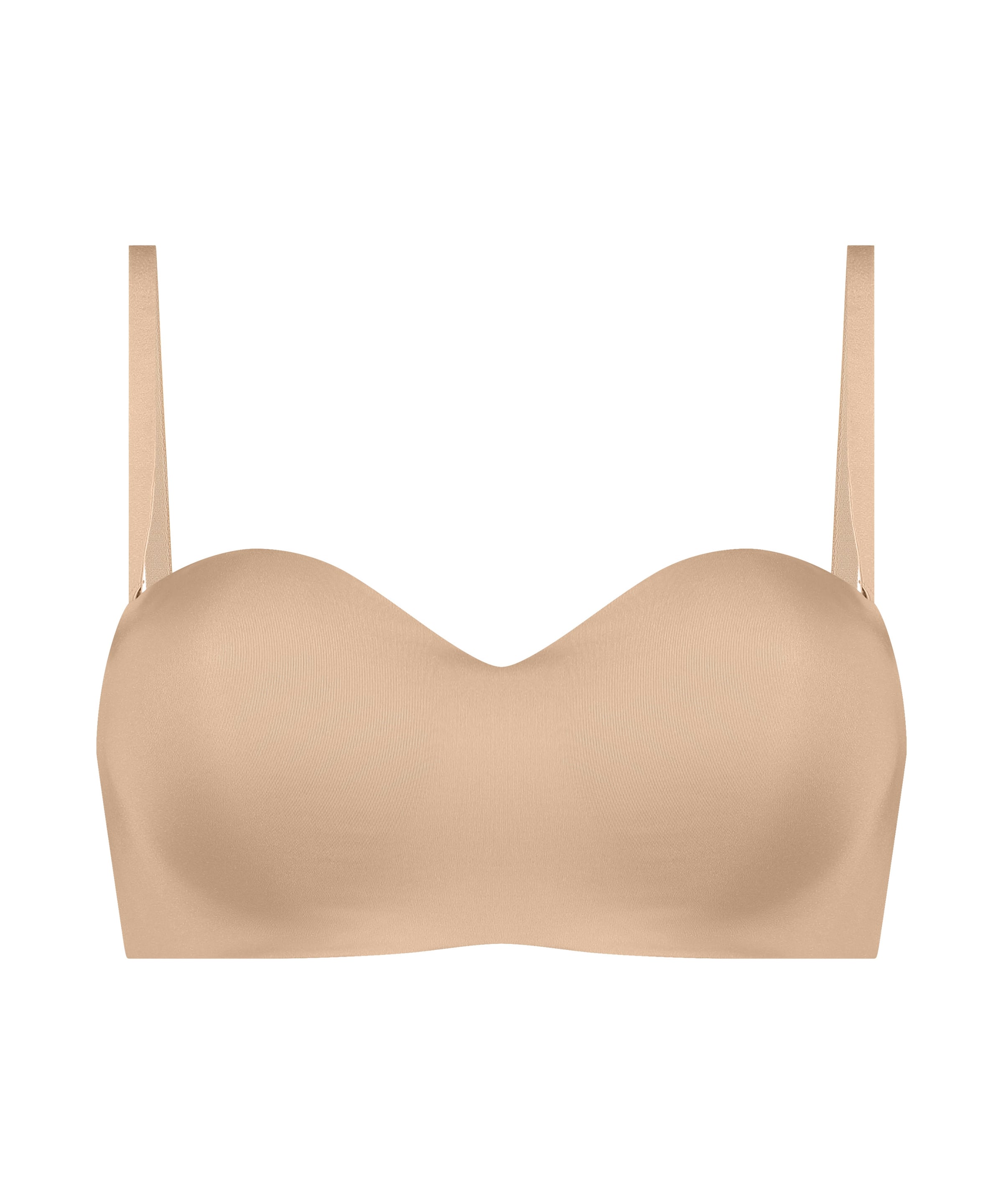 Hunkemöller Bandeau BH in Beige: Vorderseite