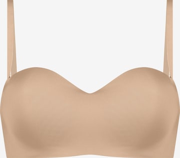 smėlio Hunkemöller Bandeau Liemenėlė: priekis