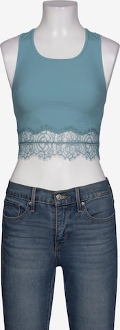 Elisabetta Franchi Top & Shirt in XXS in Blue: front