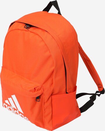 ADIDAS SPORTSWEAR Sports backpack 'Classic Badge Of' in Orange: front