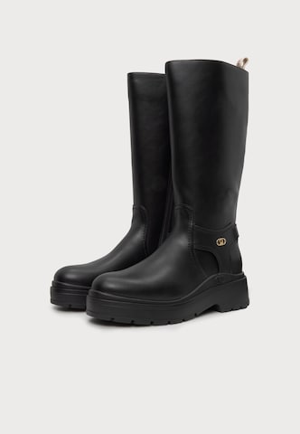 Bottes 'ANDREA 13' Liu Jo en noir : devant