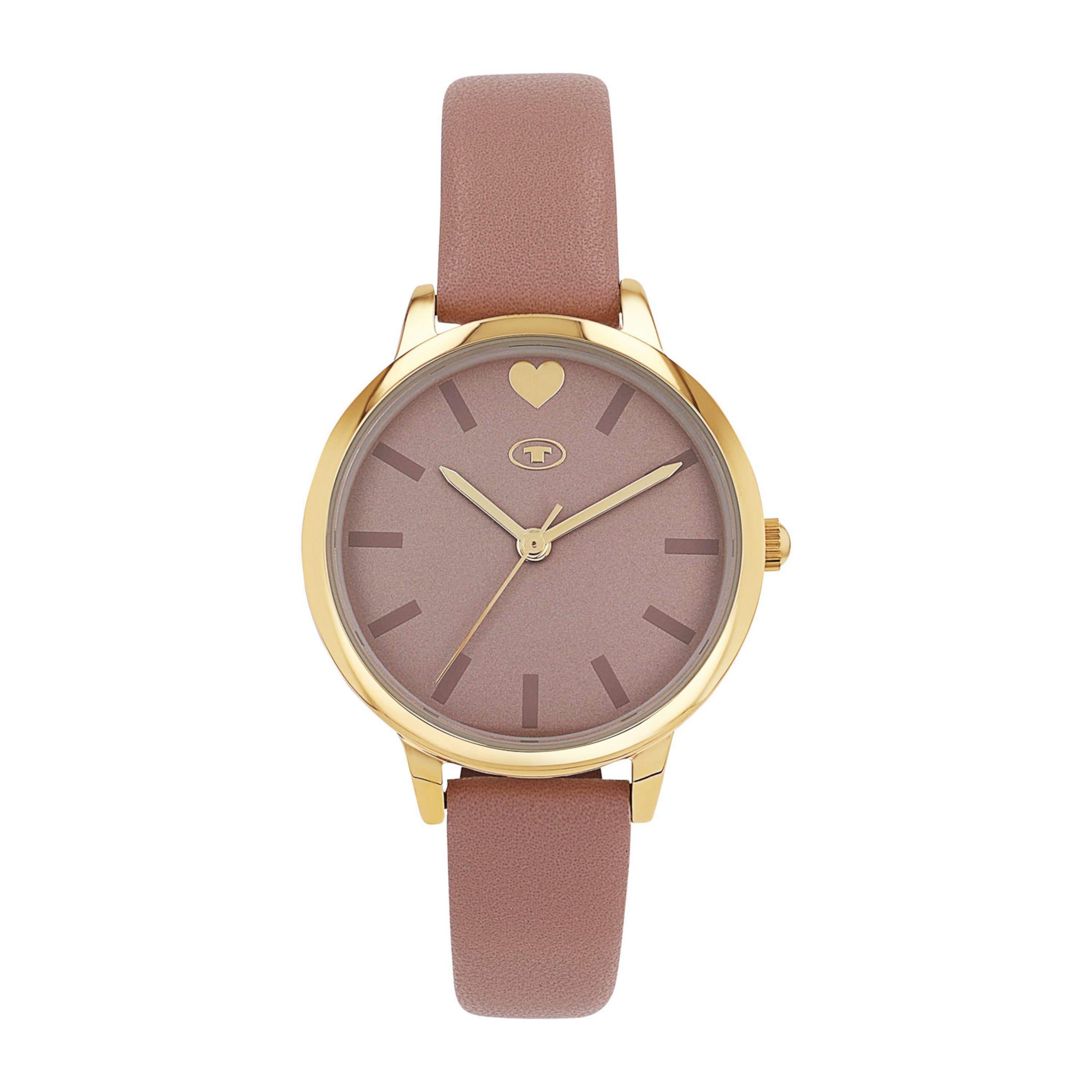 TOM TAILOR Uhr in Gold: Vorderseite