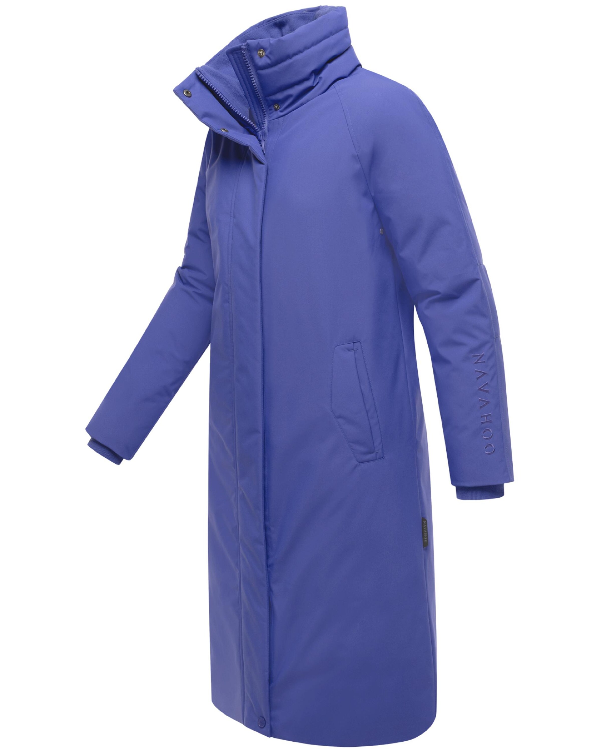 NAVAHOO Winter coat 'Traumblüte 14' in Purple
