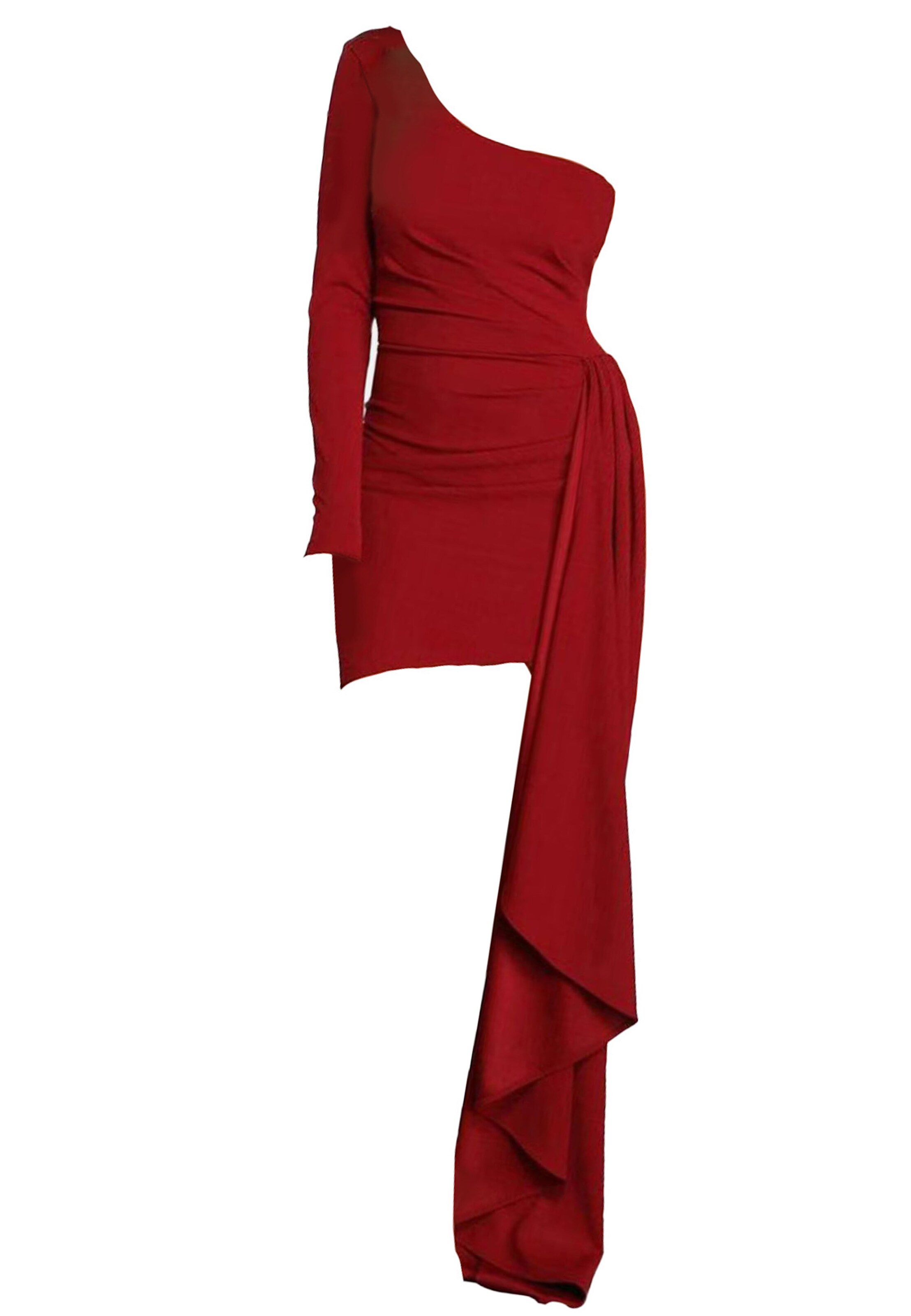Moda Minx Kleid 'Bianca' in Rot: Vorderseite