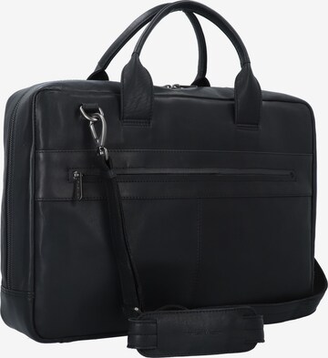 Plevier Document Bag in Black