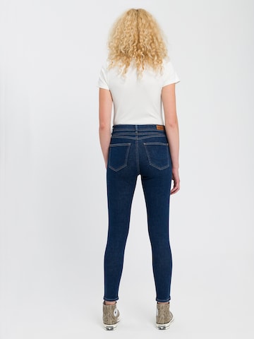 Cross Jeans Skinny Jeans 'Judy' in Blau