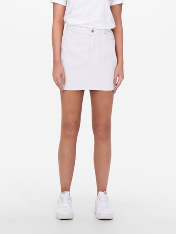 ONLY Skirt 'NAVA MILLY' in White: front