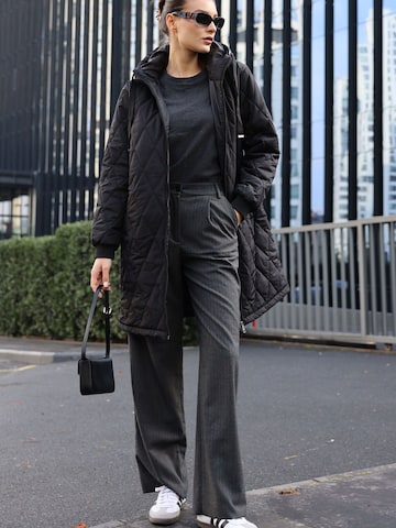 Manteau mi-saison Bigdart en noir