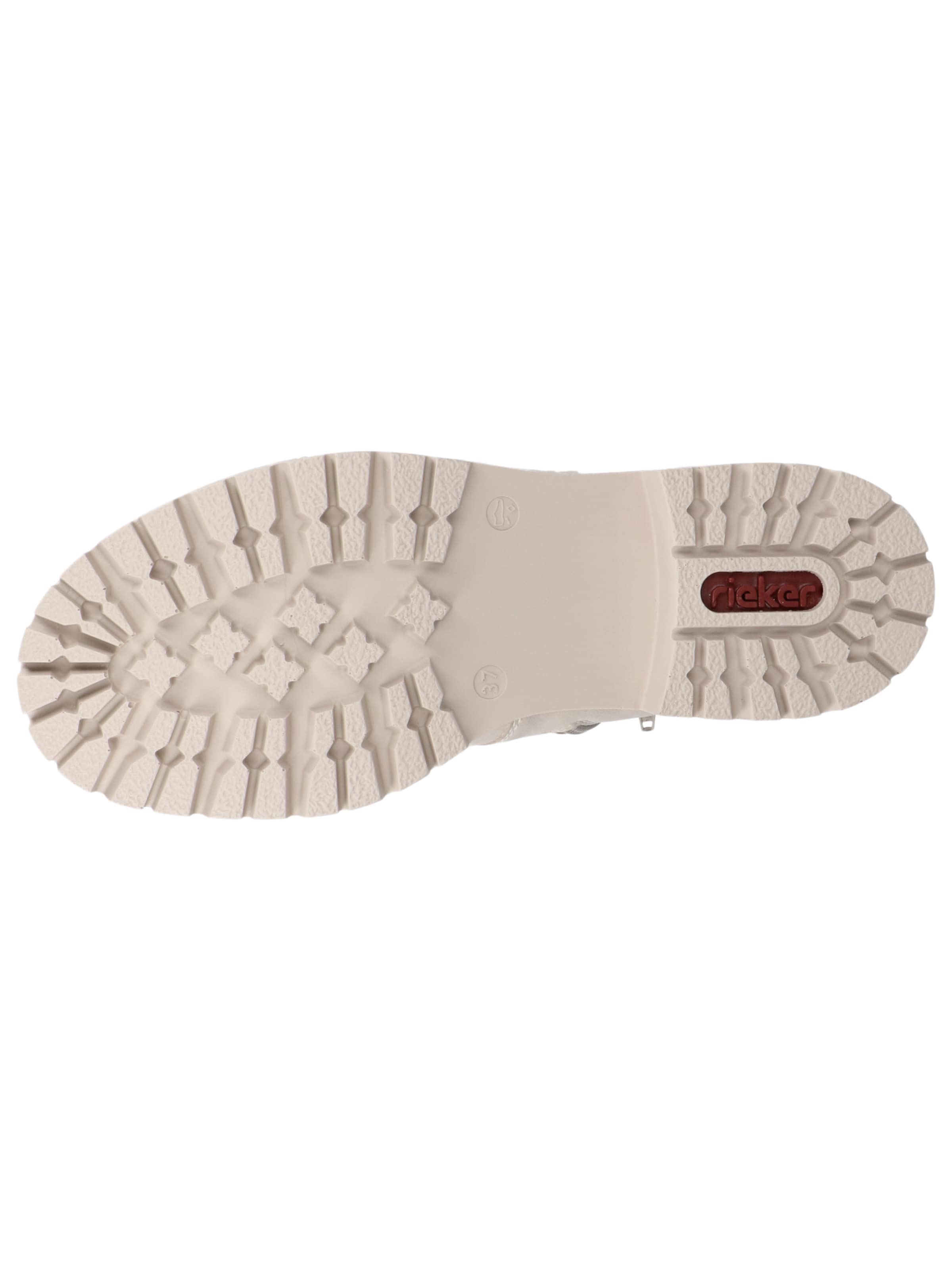 Rieker Šnurovacie členkové čižmy - Béžová