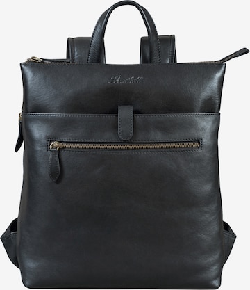 Benthill Rucksack in Schwarz: Vorderseite