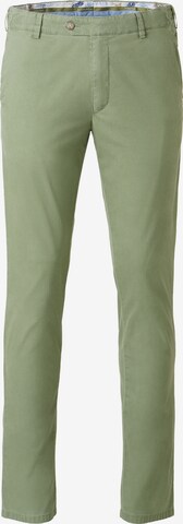 MEYER Chino trousers in Green: front