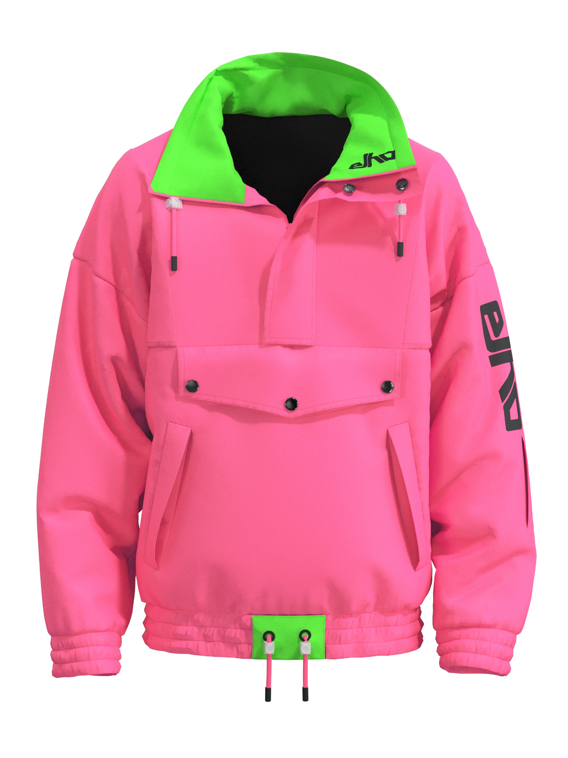 elho Outdoorjas 'Klosters 89' in Roze: voorkant