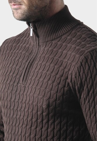 883Police Sweter w kolorze brązowy