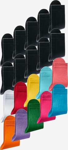 GO IN Socks in Mixed colors: front