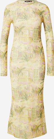 Nasty Gal Dress in Yellow: front