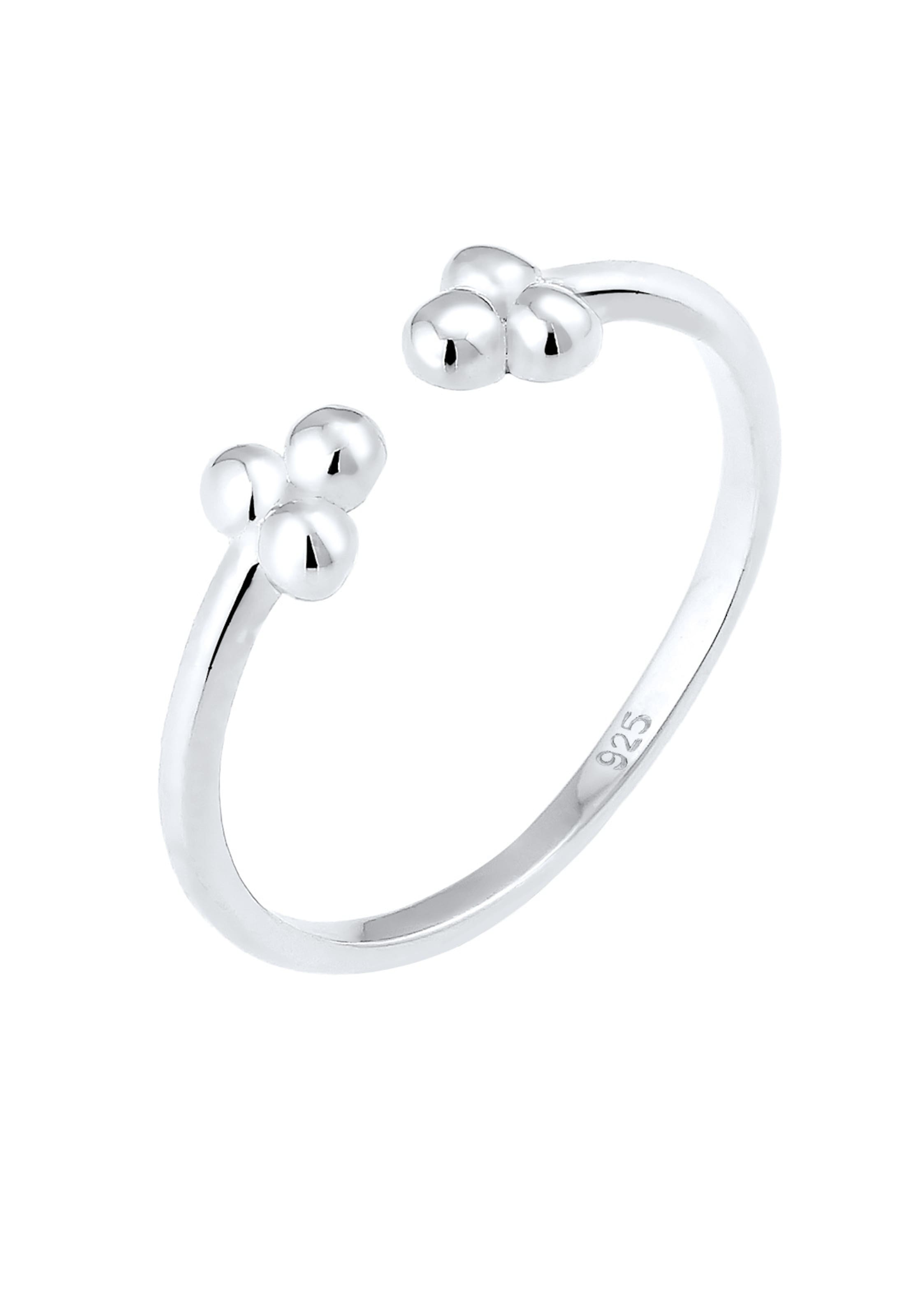 ELLI Ring in Zilver: voorkant