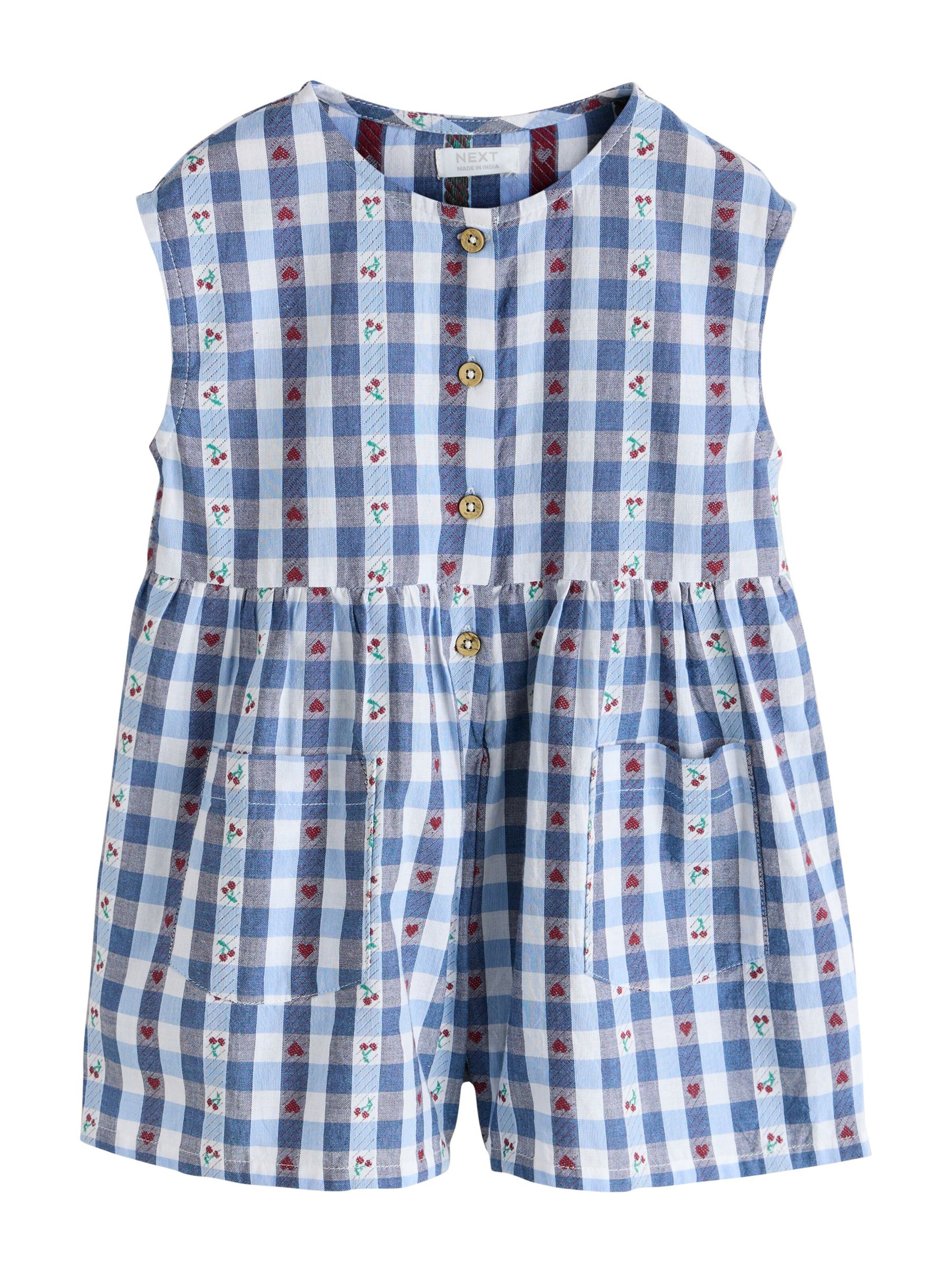 Next Overall in Blau: Vorderseite