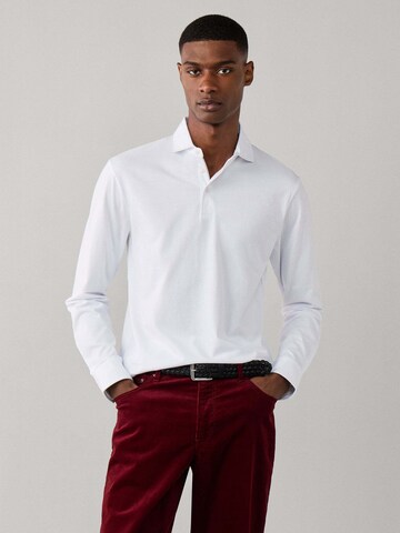 T-Shirt Hackett London en blanc : devant