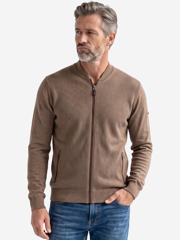 redmond Knit cardigan 'Basic' in Brown