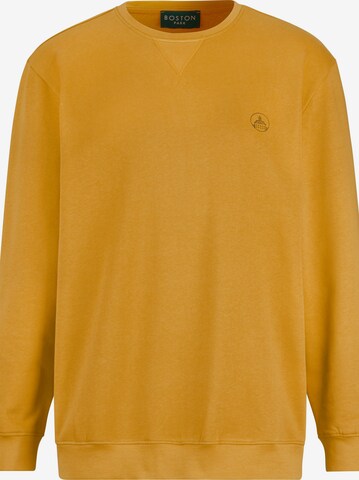 Sweat-shirt Boston Park en jaune : devant