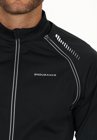 ENDURANCE Athletic Jacket 'Wayne' in Black