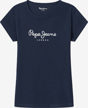 Pepe Jeans Shirt in Blauw: voorkant
